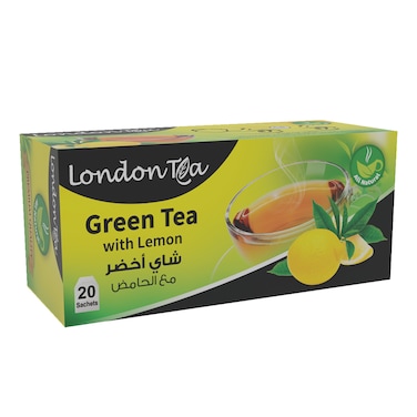 London Tea Green With Lemon 20 Bags