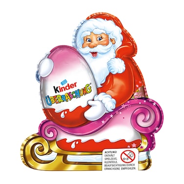 Kinder Santa Claus Surprise Egg Chocolate 75GR