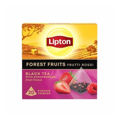 Lipton Black Red Forest Fruits 20'S 30GR