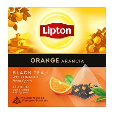 Lipton Black Orange 20'S 34GR