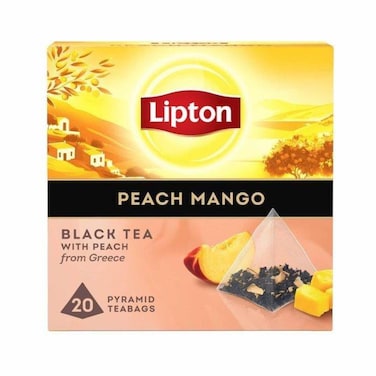 Lipton Black Peach Mango 20'S 34GR