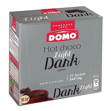 Domo Hot Choco Light Dark 24X10GR