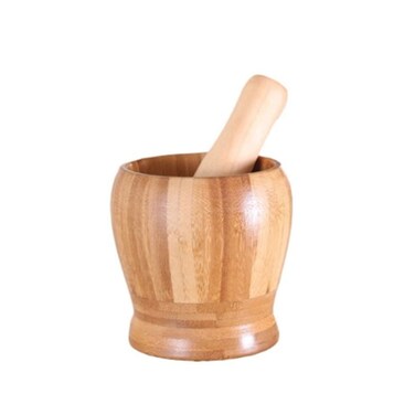 Garlic Press Wooden Small