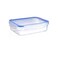 Touch And Lock Rectangular Storage 1400ML