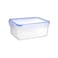 Touch And Lock Rectangular Storage 2200ML