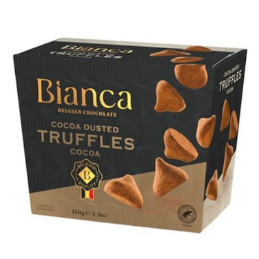 Bianca Belgian Truffle Chocolate Cocoa 150GR