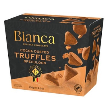 Bianca Belgian Truffle Chocolate Speculos 150GR