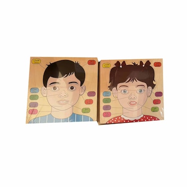 Bilingual Male And Female Heads