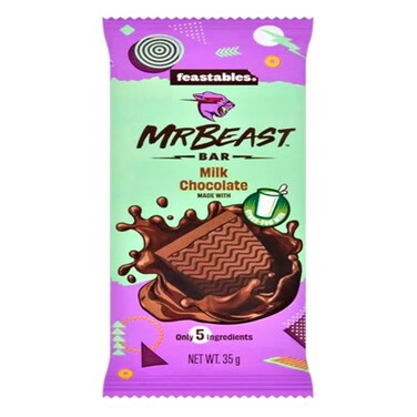 Mr Beast Milk Chocolate Bar 35GR