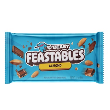 Mr Beast Milk Chocolate W Almnd 60GR