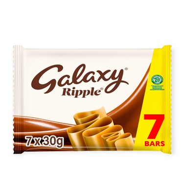 Galaxy Ripple Chocolate Bar 30GRx7