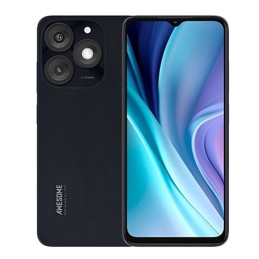 Itel A50 A667Lp 64GB +2GB RAM  Black + Free Powerbank