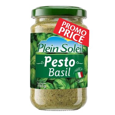 Plein Soleil Pesto Sauce 190GR Special Price