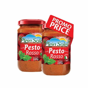 Plein Soleil Pesto Rosso 2X190GR Special Price