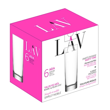 Lav Cup Ada 389/ 6 Pieces