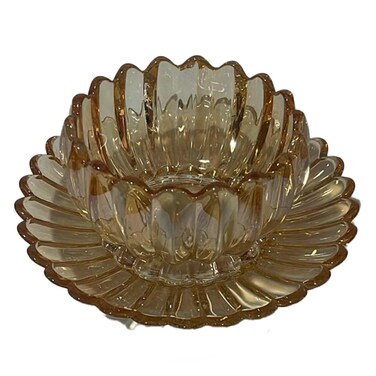 Glass Ware Flower Shape