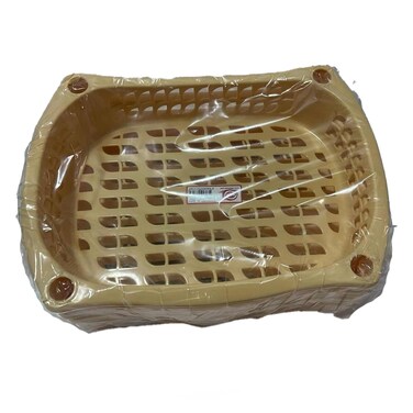 Beige Basket With Legs