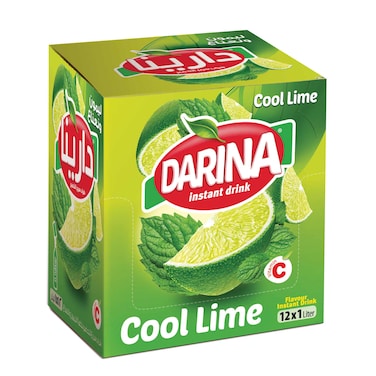 Darina Instant Drink Cool Lime 25GRx12
