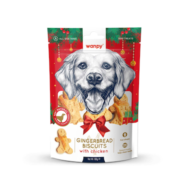Wanpy Gingerbread Biscuits With Chicken100GR
