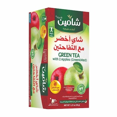 Chamain Green Tea And 2 Apples 20 Sheets
