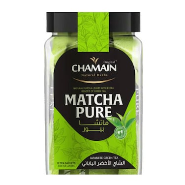 Chamain Matcha Japanese Tea 12 Sheets