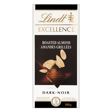 Lindt Excellence Dark Almond 100GR