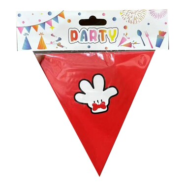 Triangle Flag Mickey x12