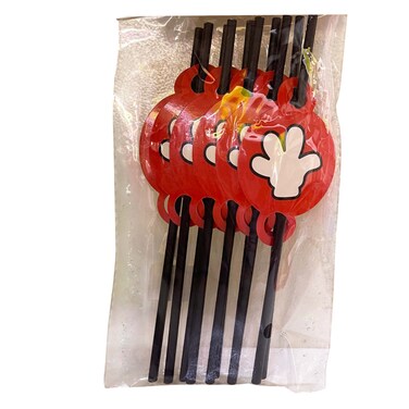 Straws Mickey