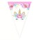 Triangle Flag 12Pcs Unicorn