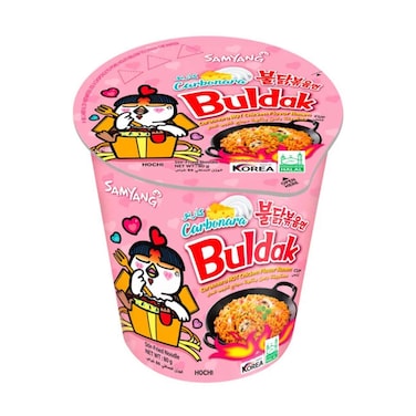 Buldak Korean Noodle Cup Carbonara 70GR