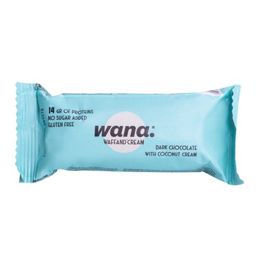 Wanna Wafand Dark Chocolate With Coconut Cream 43GR