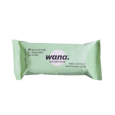 Wanna Wafand White Chocolate With Pistachio Cream 43GR