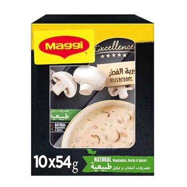 Maggi Excellence Mushroom Soup 54GRx10