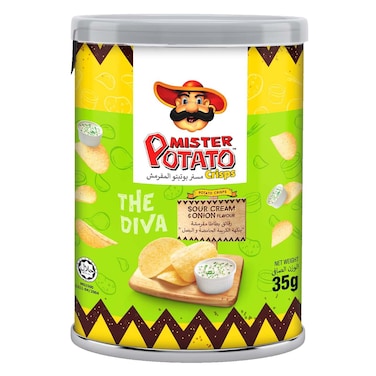 Mister Potato The Diva Sour Cream 35GR