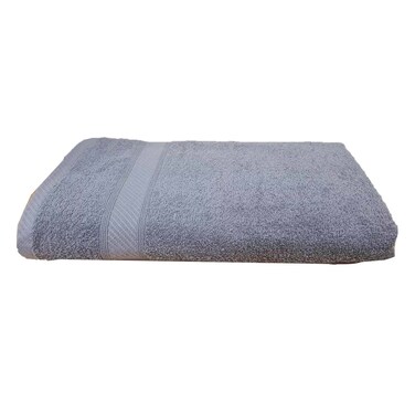 PAK BATHTWL 400GSM 100X150CM D.GREY