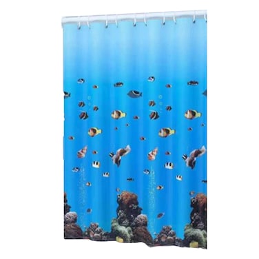 Bath Curtain 180X180CM Aqua