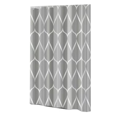 Bath Curtain180X180CM Grey Flame