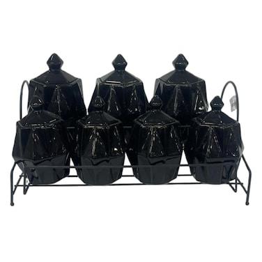 Black Jar Spice Set