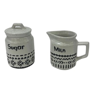 Sugar And Milk Jar Set