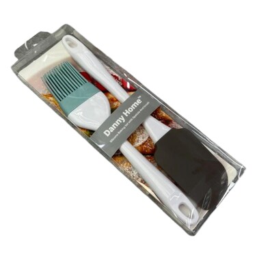 Spatula And Brush 2 Pieces