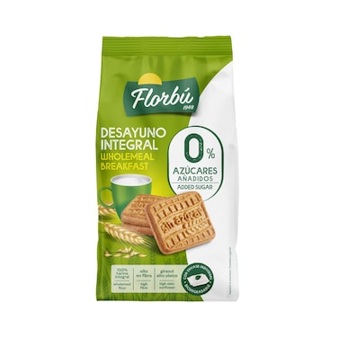 Florbu Integral Biscuit Sugar Free 350GR
