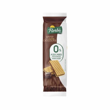 Florbu Wafer Chocolate Sugar Free  150GR