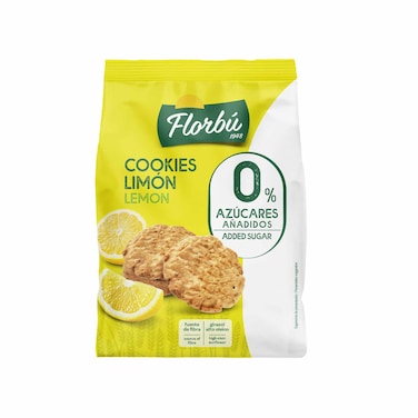 Florbu Mini Cookies Lemon Sugar Free 130GR