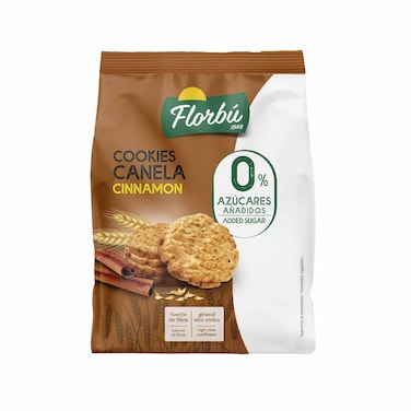 Florbu Mini Cookies Cinamon Sugar Free 130GR