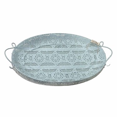 Iron Light Blue Small Tray