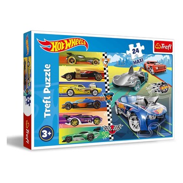 Puzzle Fast Hot Wheels 24 Maxi