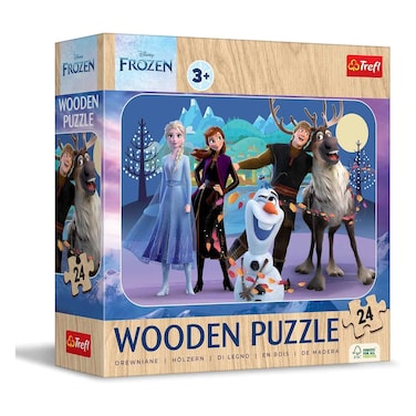 Frozen Wooden Puzzle 24 Pieces