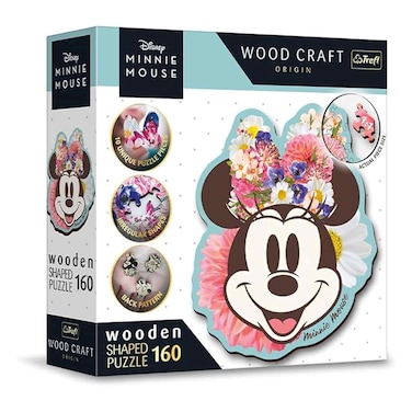 Minnie Mouse Wooden Shaped 160 Pieces