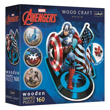Avengers Wooden Shaped puzzles 160 Pieces