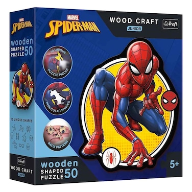 Spiderman Wood Craft Junior 50 Pieces